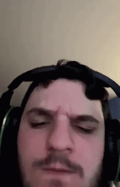 Man Dancing With Headphones GIF