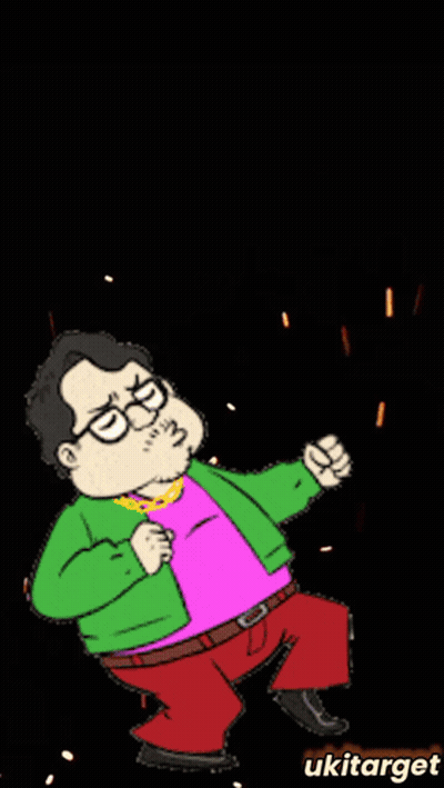 Man Dancing With Kamu Keren Banget GIF