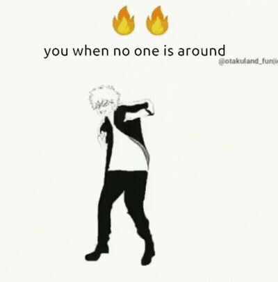 Man Dancing You When No One Is Around GIF