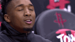 Man Deep Breathing To Reduce Tension GIF