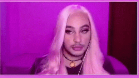 Man Disguised As Diva GIF