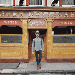 Man Doing Ireland Traditional Dance In Many Places GIF