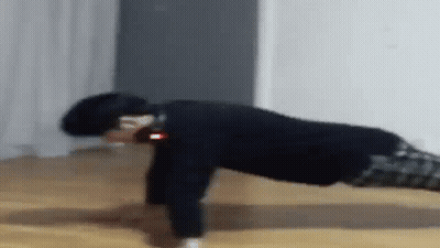 Man Doing Push Ups On Floor GIF