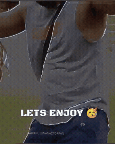 Man Doing Push Ups On Wooden Bench In Woods GIF