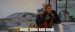 Man Done And Done Calling In Race Track GIF
