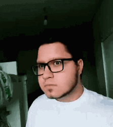Man Doubts What He Sees GIF