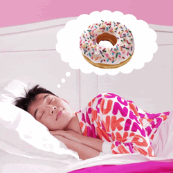 Man Dreaming Time To Make The Donuts GIF