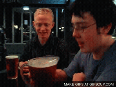 Man Drinking Beer From Pitcher Make GIFs At GIFSoup GIF