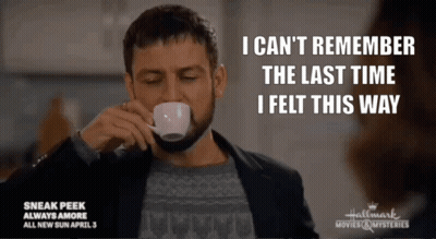 Man Drinking Coffee I Can't Remember GIF