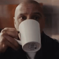 Man Drinking Coffee GIF