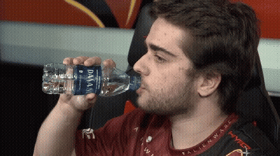 Man Drinking Dasani Water GIF
