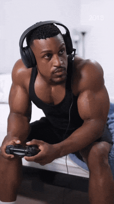 Man Drinking From Bottle Saying Henny Things Possible GIF