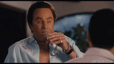 Man Drinking From Glass GIF