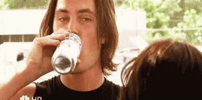 Man Drinking Glass Of Water GIF