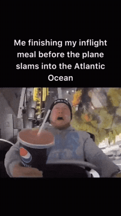 Man Drinking Pepsi While Driving GIF
