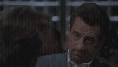 Man Driving Car At Night Reflection GIF