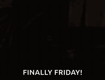 Man Driving Car Saying Finally Friday GIF