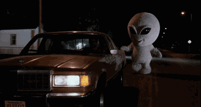 Man Driving Car Saying I Am Going To Pretend I Didn't See That GIF