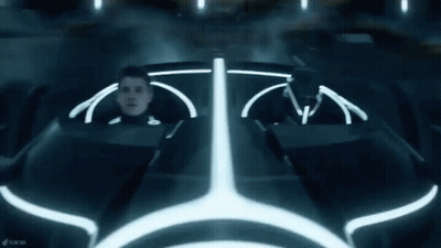 Man Driving Car Saying Made It GIF