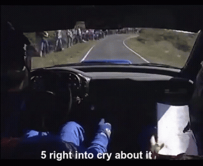 Man Driving Car Saying Right Into Cry About It GIF
