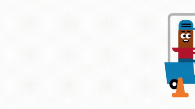 Man Driving Forklift With Woman Standing Next To Him GIF