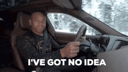 Man Driving I Know Nothing GIF