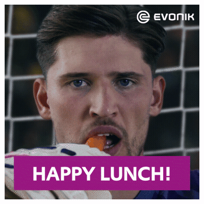 Man Eating Carrot Happy Lunch GIF