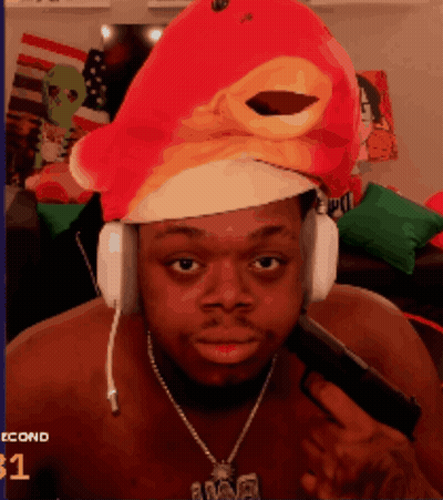 Man Eating Hot Dog In Dirty Harry Hoodie GIF