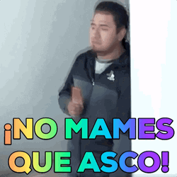 Man Eating Ice Cream No Mames Que Asco  GIF