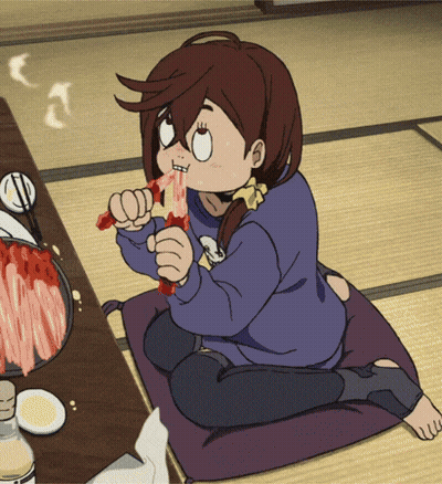 Man Eating Large Crab With Knife And Fork GIF
