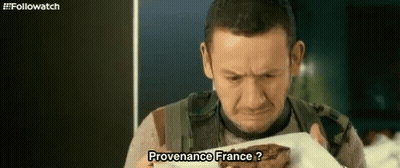 Man Eating Meat Saying Provenance France GIF