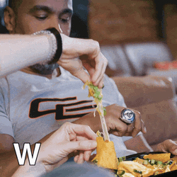 Man Eating Nacho What GIF