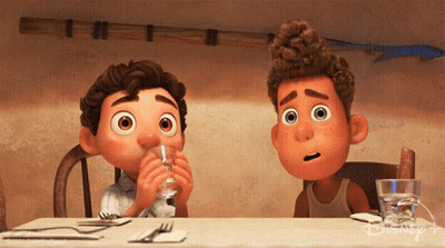 Man Eating Popcorn Says I'm Listening GIF