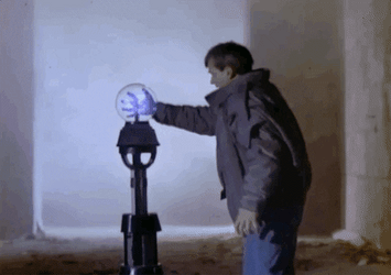 Man Electrocuted Due To Glass Ball GIF
