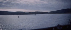 Man Enjoy The Ride On The Canoe GIF
