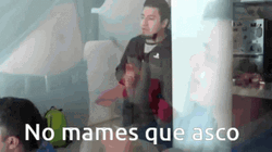 Man Enjoys Eating Ice Cream No Mames Que Asco  GIF