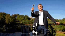 Man Enjoys Every Sip Of Prosecco GIF | GIFDB.com