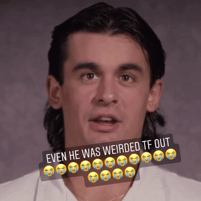Man Even He Was Weirded Tf Out GIF