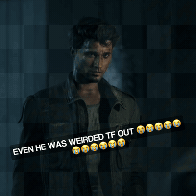 Man Even He Was Weirded Tf Out GIF