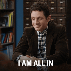 Man Exciting Poker Moment  All In GIF