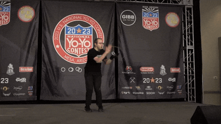 Man Executing Yo Yo Stunts GIF