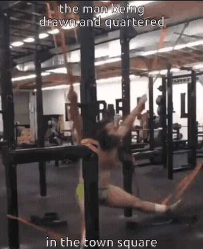Man Exercising In Gym GIF