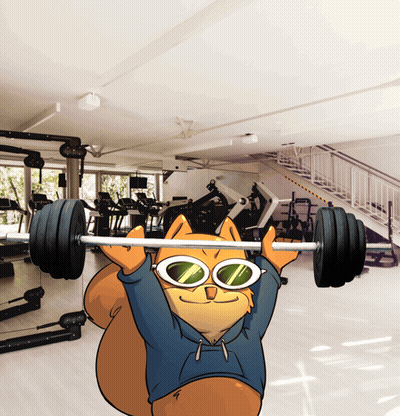 Man Exercising In Gym GIF