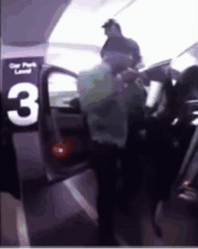 Man Exiting Car Number 3 GIF