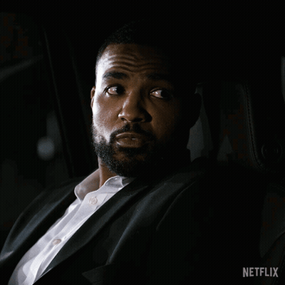 Man Eyes Closed Says I Beg Your Pardon Netflix GIF