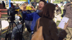 Man Eyes Hurt By Bee Sting GIF