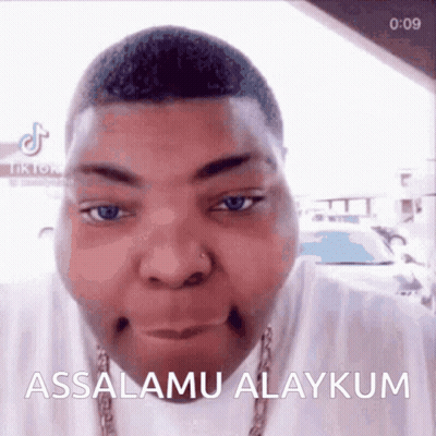 Man Face Assalamu Alaykum GIF