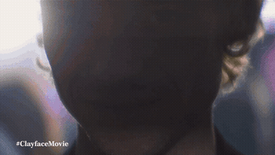 Man Face Close Up #Clayfacemovie GIF