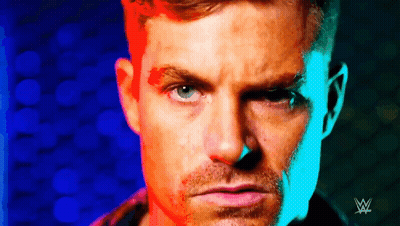 Man Face Close Up With Colorful Background GIF