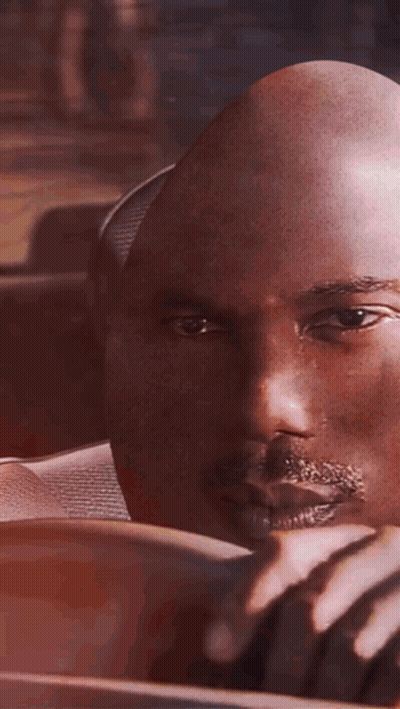 Man Face Close Up With Un GIF